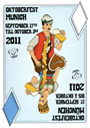 Oktoberfest 2011 Wiesn Plakat - 3. Platz