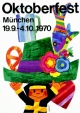 Wiesnplakat - Oktoberfest 1970